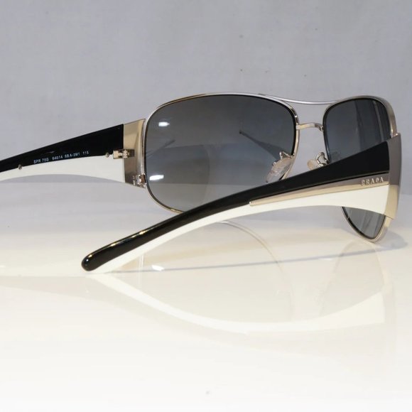 Never Worn - Prada Unisex Silver Pilot Sunglasses main image 10